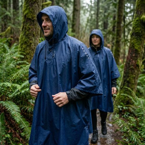 Пелерина за дъжд KADVA AquaDefend membrane 5000 dark blue