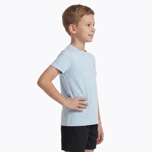 Детска туристическа тениска KADVA Merivra merino синя