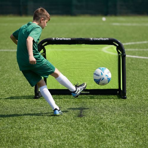 Футболна врата OneTeam Swiftgoal 120 x 70 cm black/green
