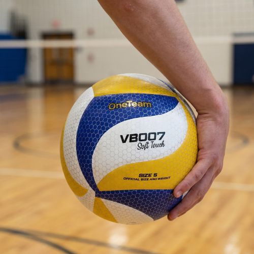 Волейболна топка OneTeam VB007 yellow/blue/white size 5