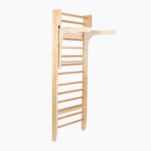 Гимнастическа стълба с лост XTREXO LW100 wooden