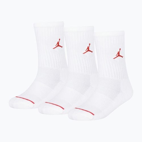 Детски чорапи Air Jordan Jumpman Crew 3 pairs white