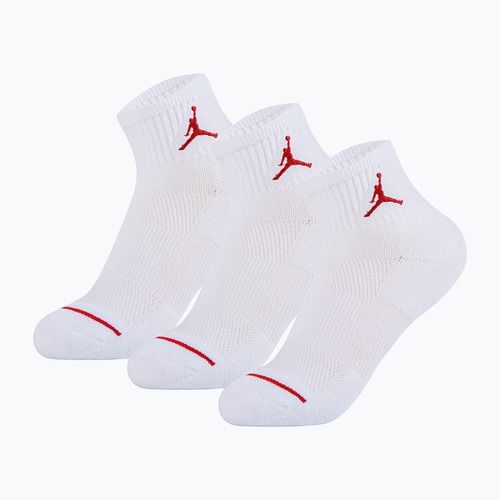 Детски чорапи Air Jordan Jumpman Quarter 3 pairs white
