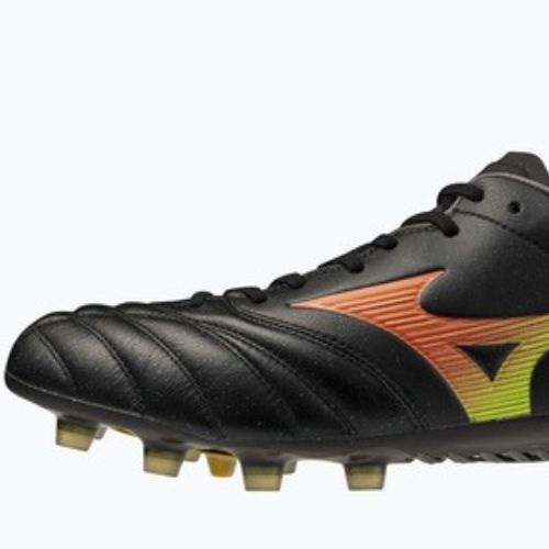 Футболни обувки Mizuno Monarcida Neo III Elite FG black/lava orange/arcadia