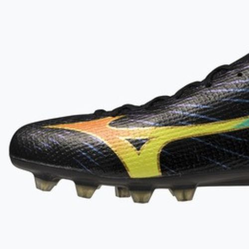 Футболни обувки Mizuno Alfa III Elite FG black/lava orange/evening primrose