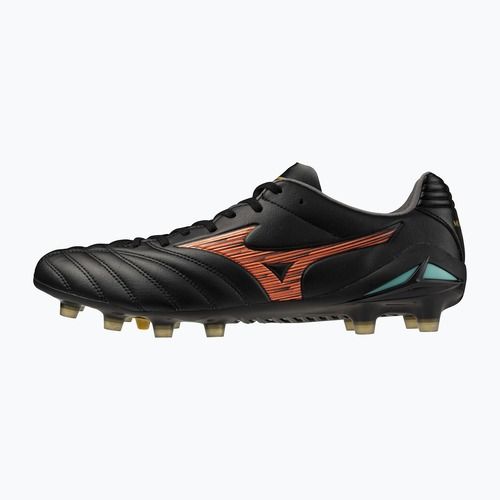 Футболни обувки Mizuno Monarcida Neo III Pro FG black/lava orange/arcadia