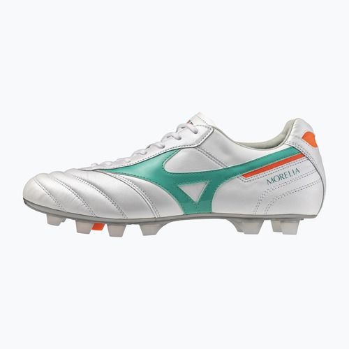 Футболни обувки Mizuno Morelia II Japan FG white/arcadia/lava orange