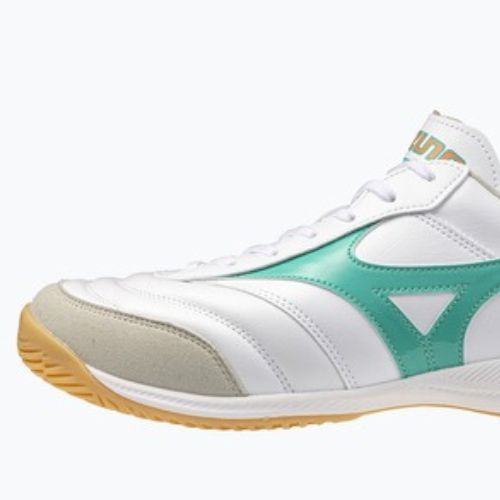 Футболни обувки Mizuno Morelia Sala Elite IN white/arcadia/lava orange