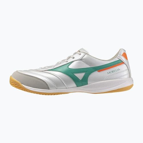 Футболни обувки Mizuno Morelia Sala Pro IN white/arcadia/lava orange