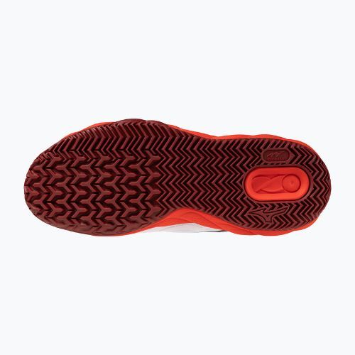 Мъжки тенис обувки Mizuno Wave Enforce Court CC fiery red/white/sun-dried tomato