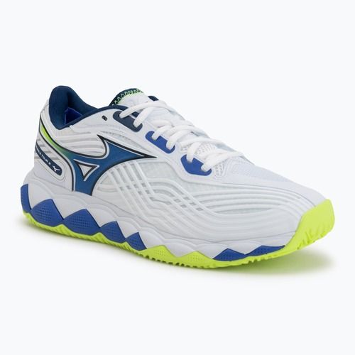 Тенис обувки Mizuno Wave Enforce Tour 2 CC white/dazzling blue/lightning