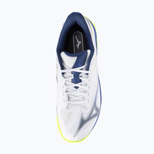 Тенис обувки Mizuno Wave Exceed Court AC white/dazzling blue/lightning