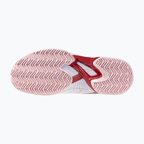 Дамски тенис обувки Mizuno Wave Exceed Court CC white/pinkesque/barbados cherry