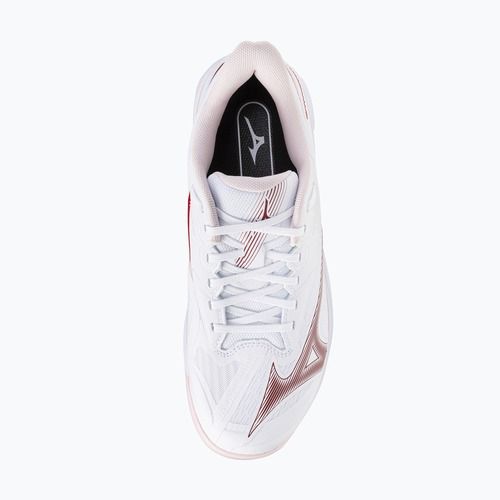 Дамски тенис обувки Mizuno Wave Exceed Court CC white/pinkesque/barbados cherry