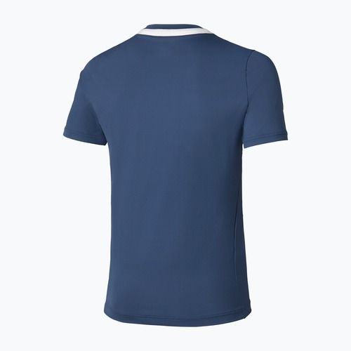 Мъжка фланелка за тенис Mizuno 62GAA001 Tee estate blue