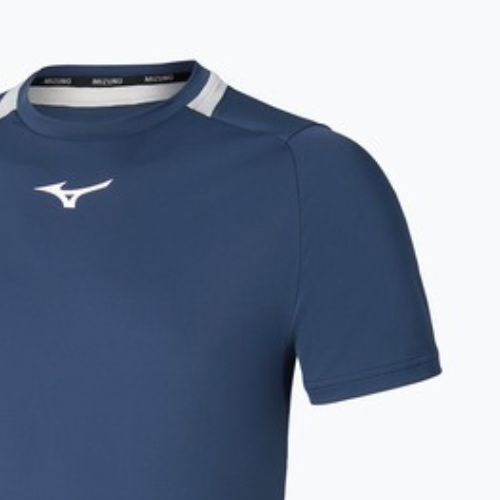 Мъжка фланелка за тенис Mizuno 62GAA001 Tee estate blue