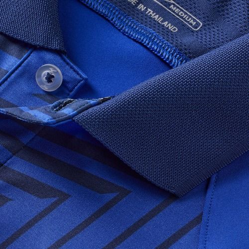 Мъжка тениска Mizuno Stargazer Shadow Polo dazzling blue