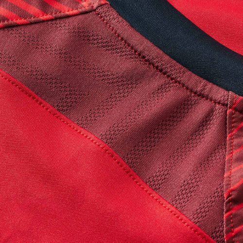 Мъжка тениска Mizuno Stargazer Shadow Tee fiery red