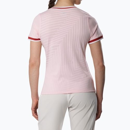 Дамска фланелка за тенис Mizuno Stargazer Tee pinkesque
