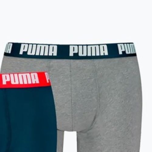 Мъжки боксерки PUMA Everyday Basic 2 чифта navy/grey