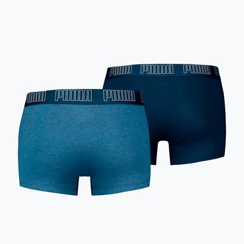 Мъжки боксерки PUMA Everyday Trunk 2 чифта light blue melange