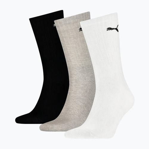 Чорапи PUMA Sport Crew Lightweight 3 чифта white/grey/black