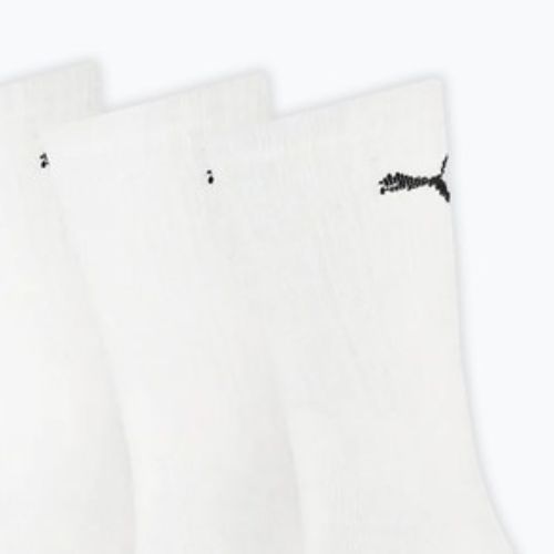 Чорапи PUMA Sport Crew Stripe 3 чифта white