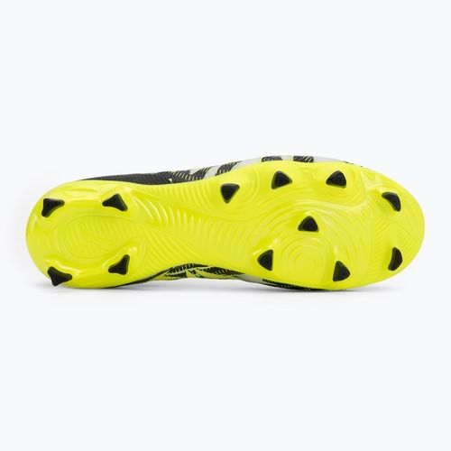 Детски футболни обувки PUMA Future 9 Match Creativity Fg/Ag Jr yellow alert/mint jelly/puma white/puma black