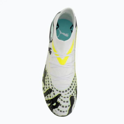 Футболни обувки PUMA Future 9 Match Ctivity Fg/Ag yellow alert/mint jelly/puma white/puma black