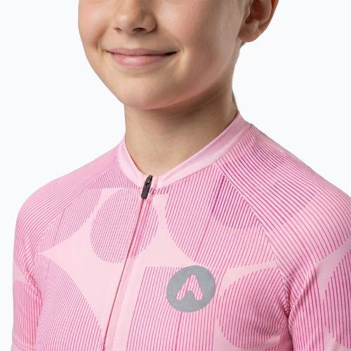 Детска тениска за колоездене ATTABO Vites WMNS pink