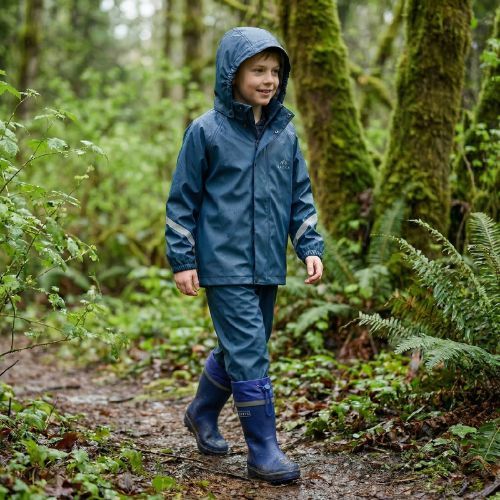Детски гумени ботуши KADVA PuddleProof JR с отразяващи елементи garantowy