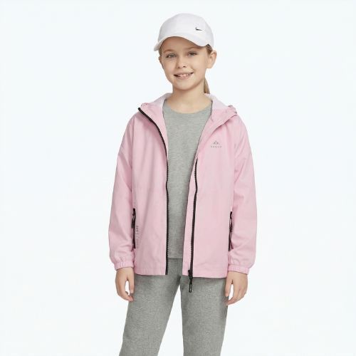 Детско яке за дъжд KADVA Fory Jrb pink