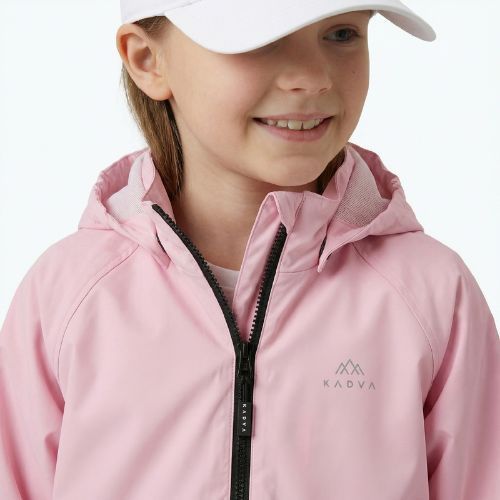Детско яке за дъжд KADVA Fory Jrb pink