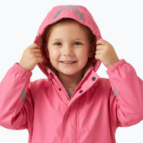 Детско яке за дъжд KADVA AquaLock JR pink