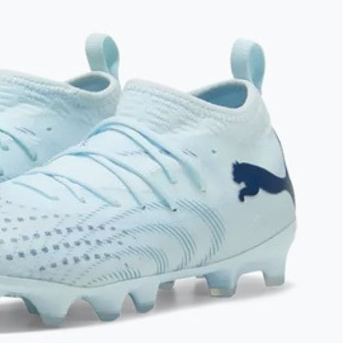 Детски футболни обувки PUMA Future 9 Match FG/AG Jr icy blue/puma white/blue jewel