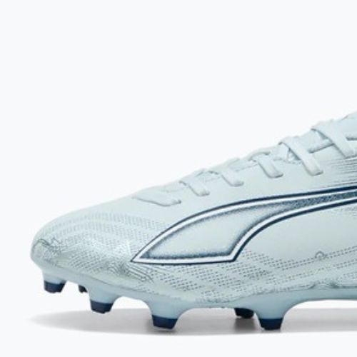 Детски футболни обувки PUMA Ultra 6 Play FG/AG Jr ice blue/puma white/blue jewel