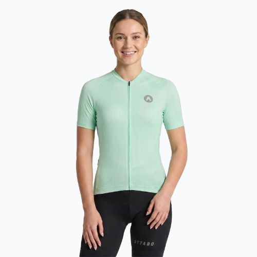 Дамска тениска за колоездене ATTABO Vites WMNS green