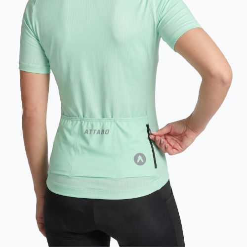 Дамска тениска за колоездене ATTABO Vites WMNS green