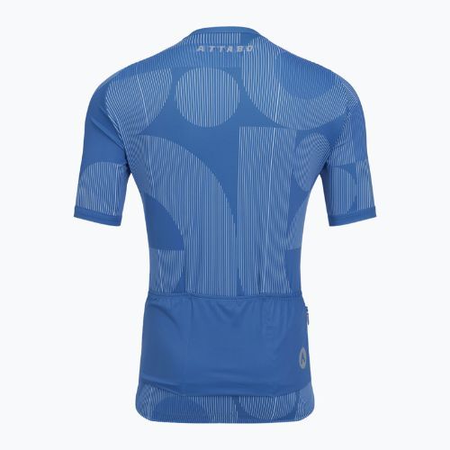 Мъжка тениска за колоездене ATTABO Vites navy blue