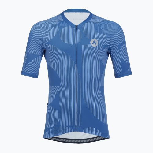 Мъжка тениска за колоездене ATTABO Vites navy blue