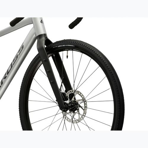 Гравел велосипед KROSS Esker 1.0 grey/graphite/matte