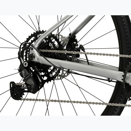 Гравел велосипед KROSS Esker 1.0 grey/graphite/matte