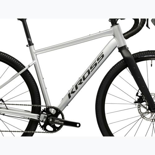 Гравел велосипед KROSS Esker 1.0 grey/graphite/matte
