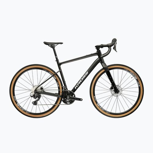Гравел велосипед KROSS Esker 6.0 black/white/matte/gloss