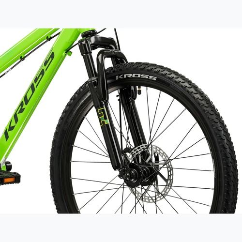 Детски велосипед KROSS Dust Jr 1.0 Dsc green/green/gloss