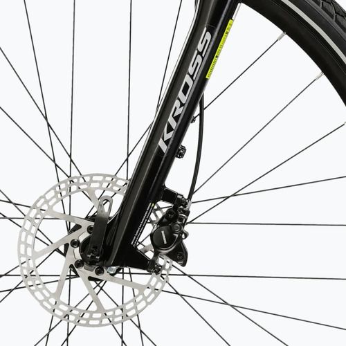 Дамски велосипед за кросфит KROSS Evado 5.0 grey/blue/gloss