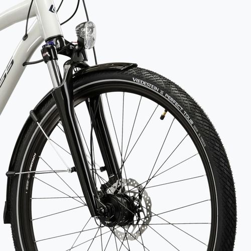 Трекинг велосипед KROSS Trans 5.0 grey/navy blue/shiny