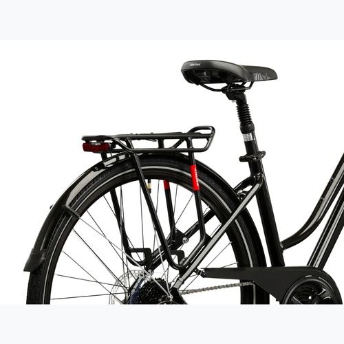 Дамски трекинг велосипед KROSS Trans 4.0 W black/silver/shiny