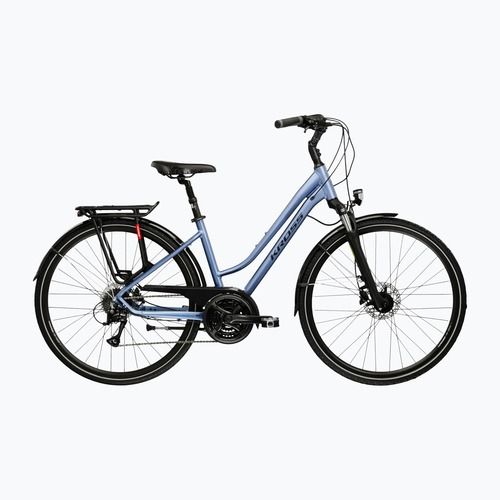 Дамски трекинг велосипед KROSS Trans 4.0 blue/black/matte