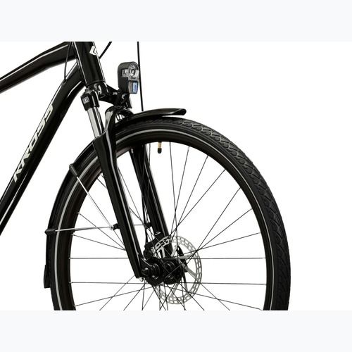 Трекинг велосипед KROSS Trans 3.0 black/grey/glossy